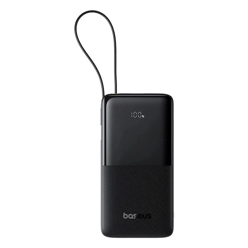 NONAME Baseus Powerbanka Bipow 2 10000mAh 20W s kabelem USB-C černá 6932172670887