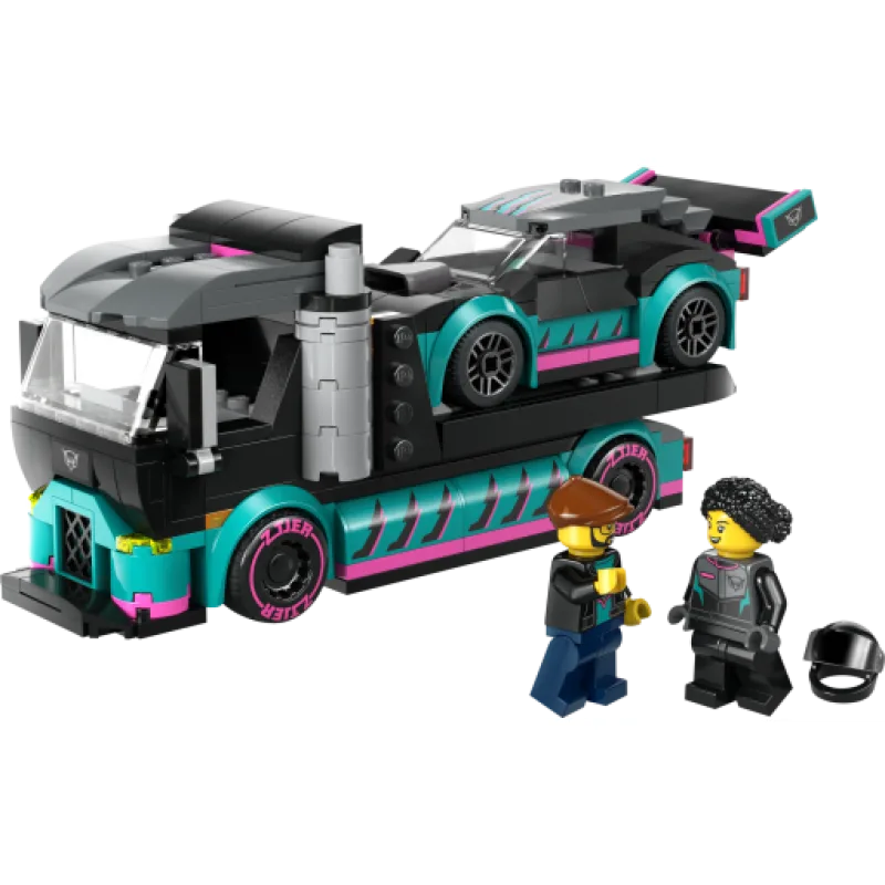 LEGO City 60406 Kamión se závodním autem