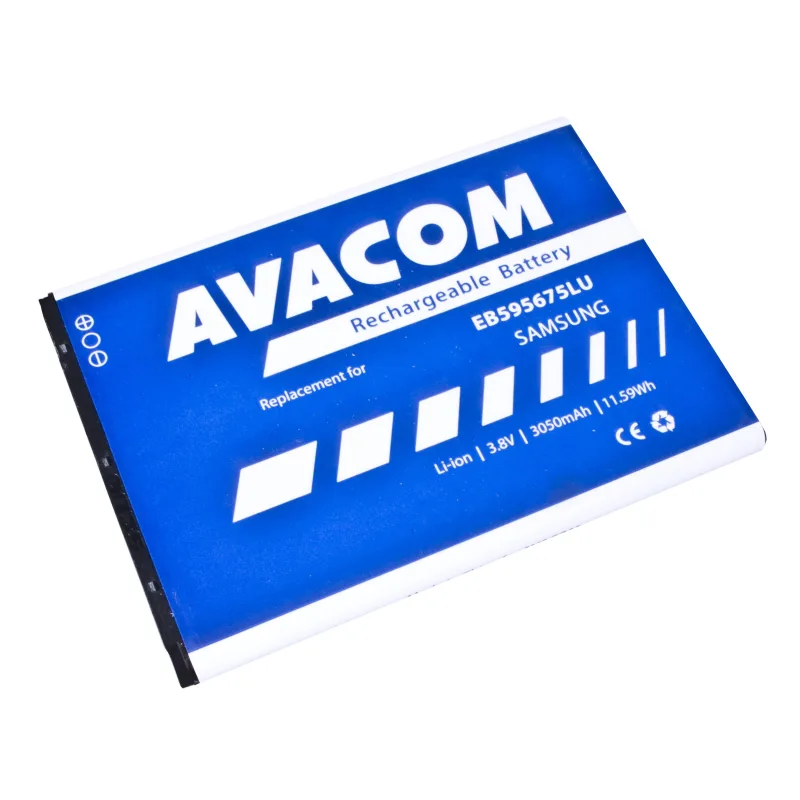 Baterie AVACOM GSSA-N7100-S3050A do mobilu Samsung Galaxy Note 2, Li-Ion 3,8V 3050mAh GSSA-N7100-S3050A