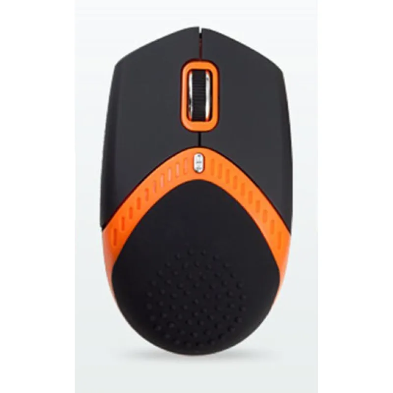 EXACTGAME AMEI AM-M101O/Ergonomická/Optická/1 600 DPI/Drátová USB/Černá-oranžová AMEI AM-M101O