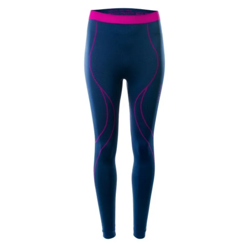 Dámské termo spodky Hi-Tec Lady Ikar Bottom, Modro-růžová, vel. M