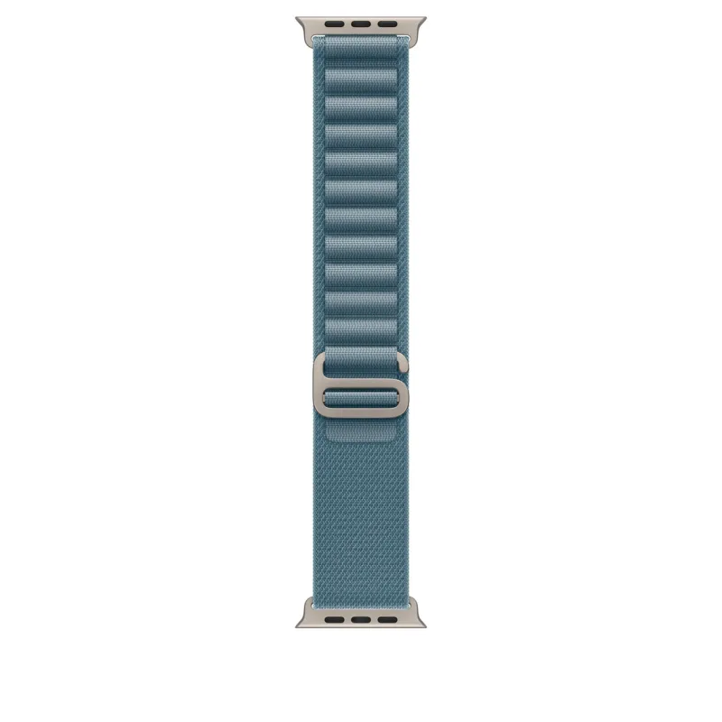 APPLE Watch Acc/49/Light Blue Alpine Loop-M-N.Titan MFTJ4ZM/A