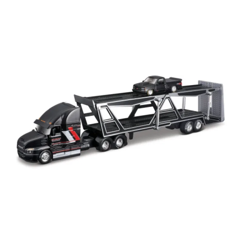 Maisto Design Transporters Mack Anthem a 1993 Chevrolet 454 SS, 1:64