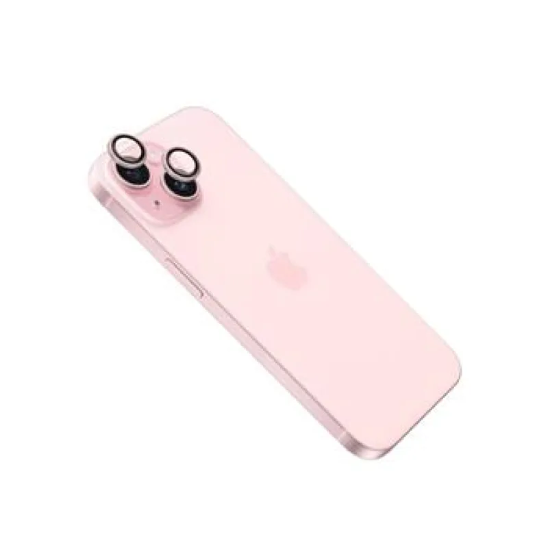 FIXED Camera Glass Apple iPhone 16/16 Plus, růžová FIXGC2-1400-PI
