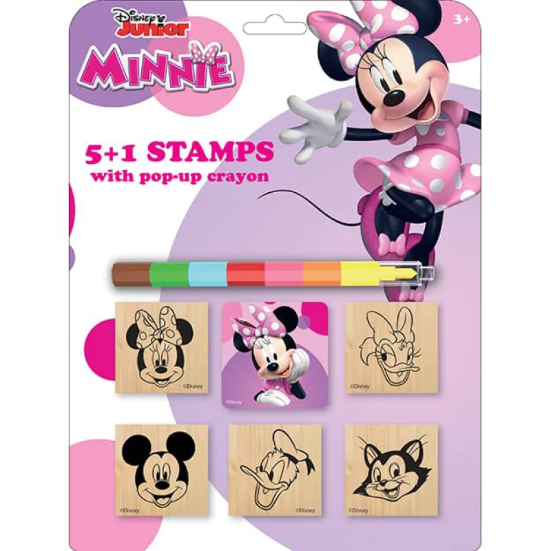 Jiri Models Pečiatky 5+1 s voskovkou MINNIE
