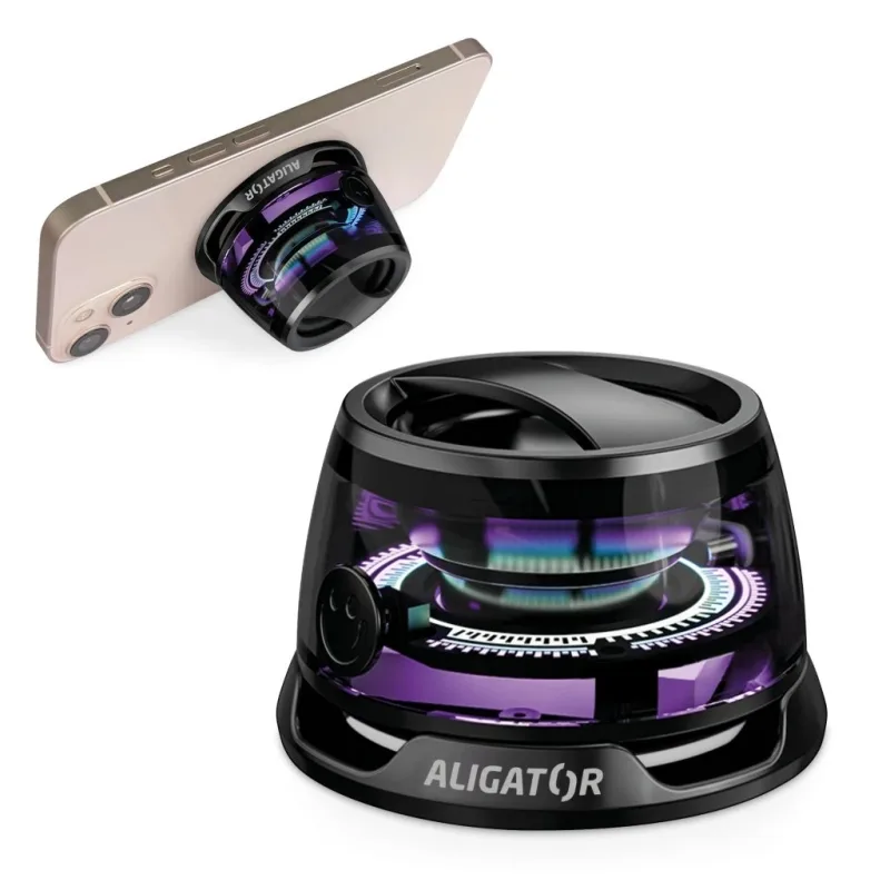 ALIGATOR reproduktor MagSafe Mini Beat BT, černý ABSMB01