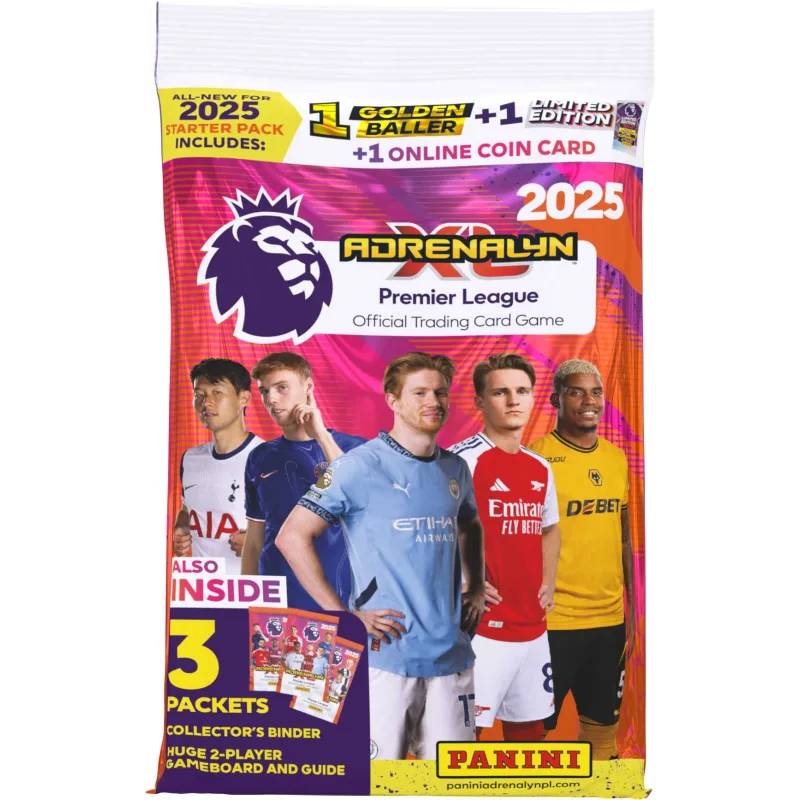 Panini PREMIER LEAGUE 2024/2025 - ADRENALYN - štartovací set