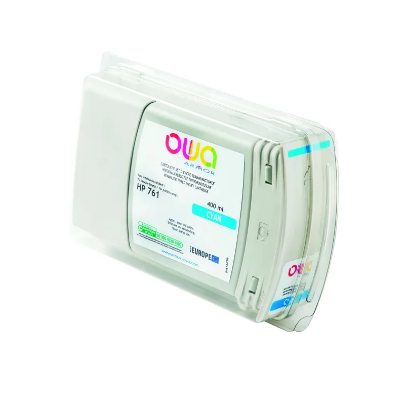OWA Armor ink-jet kompatibilní s HP DJ T7100 cyan, 400ml, komp.s CM994A B45144OW