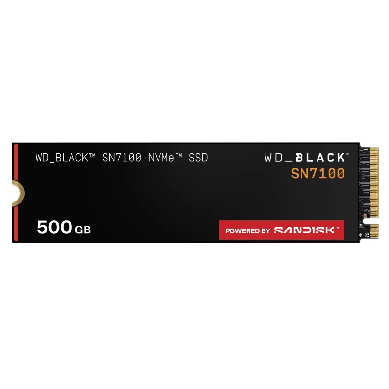 SANDISK WD Black SN7100 POWERED BY SANDISK/500GB/SSD/SAS/M.2 NVMe/5R WDS500G4X0E