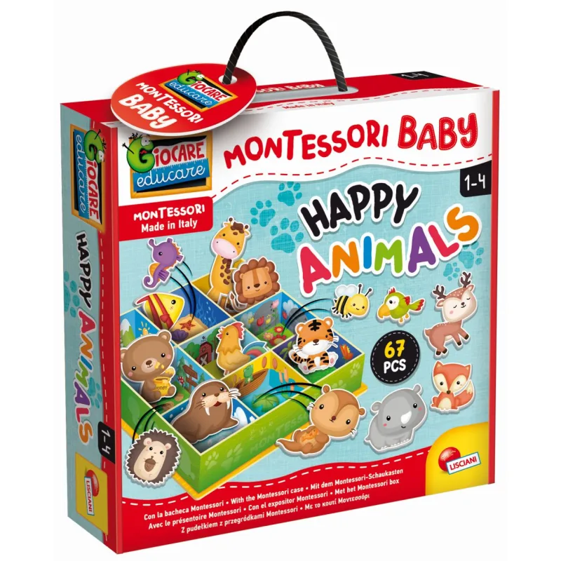 Liscianigioch MONTESSORI BABY BOX - Zvieratá