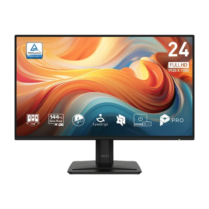 MSI Pro/MP242 E14A/23,8"/IPS/FHD/144Hz/1ms/Černá/3R PRO MP242 E14A