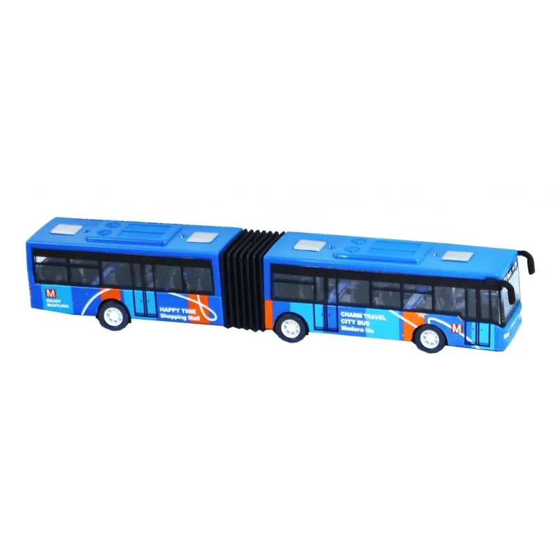 Rappa Autobus kovový kĺbový 3 druhy