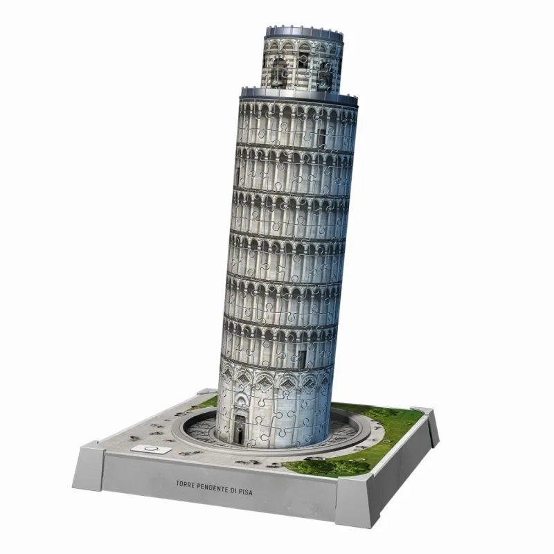 Ravensburger Iconics: Šikmá věž v Pise (Noční edice)