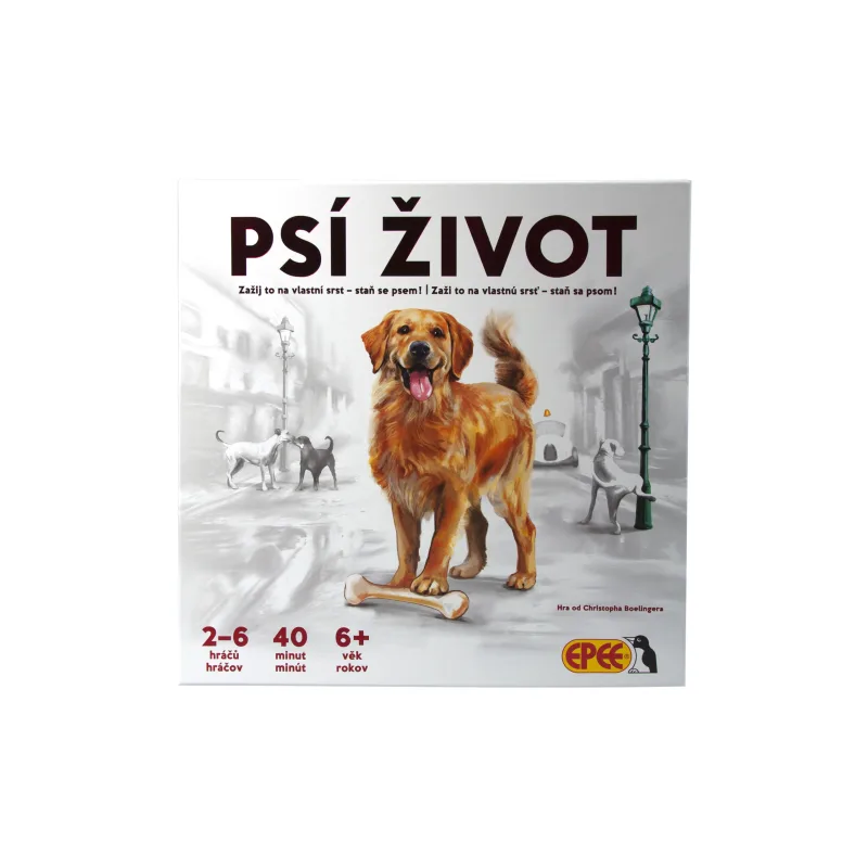 Psí život spoločenská hra v krabici 29x30x7cm