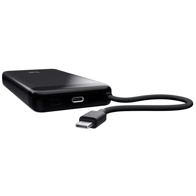 TRUST FIERA 20.000 POWERBANK FIXED CABLE 25881