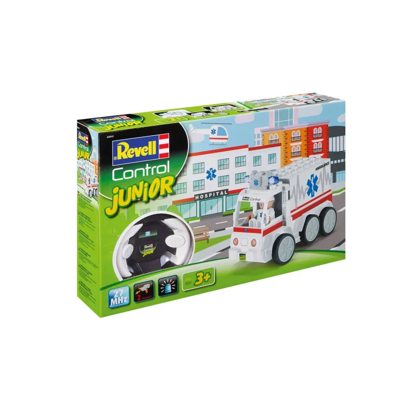 Revell Autíčko REVELL 23013 JUNIOR - Ambulancia - 27 MHz