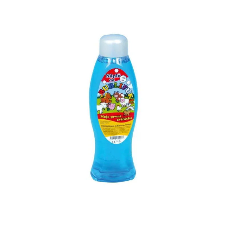 Teddies Náplň do bublifuku 1 liter Moje prvé zvieratká MPZ