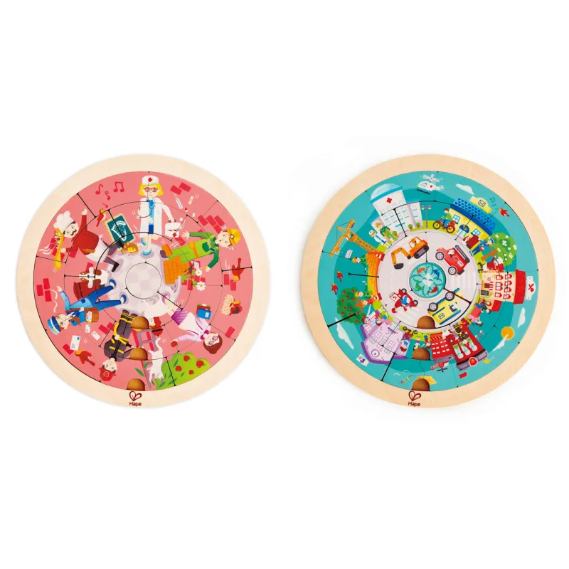 Hape Puzzle-Povolania v kruhu