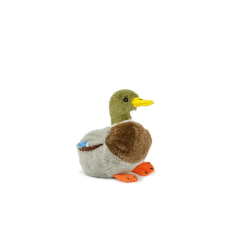 Teddies Káčer kačice divokej plyš 18cm plnená guličkami 0m+
