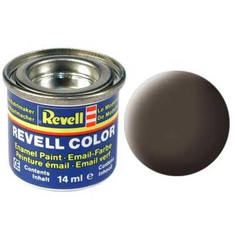 Revell Farba emailová - 32184: matná kožená hnedá (leather brown mat)