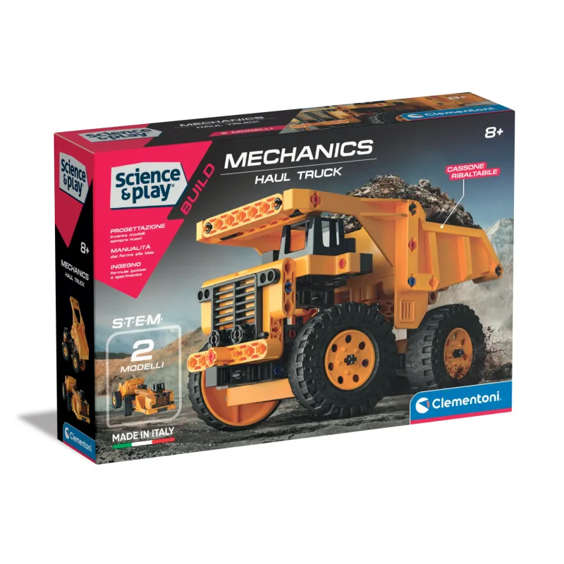 Clementoni SCIENCE - Banské nákladné auto (CZ, SK, PL, HU)