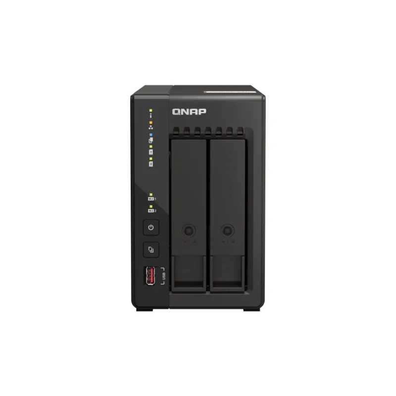QNAP NVR QVP-21C (4core 2,6GHz, 8GB RAM, 2xSATA, 2x2,5GbE, 2xM.2 slot, 2xHDMI, kamery: 8 (max 16) QVP-21C