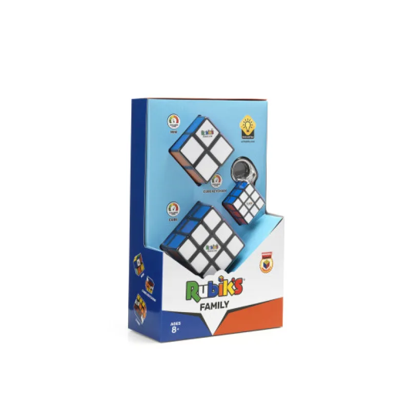 Rubikova kostka sada trio 3x3 + 2x2 a 3x3 přívěšek