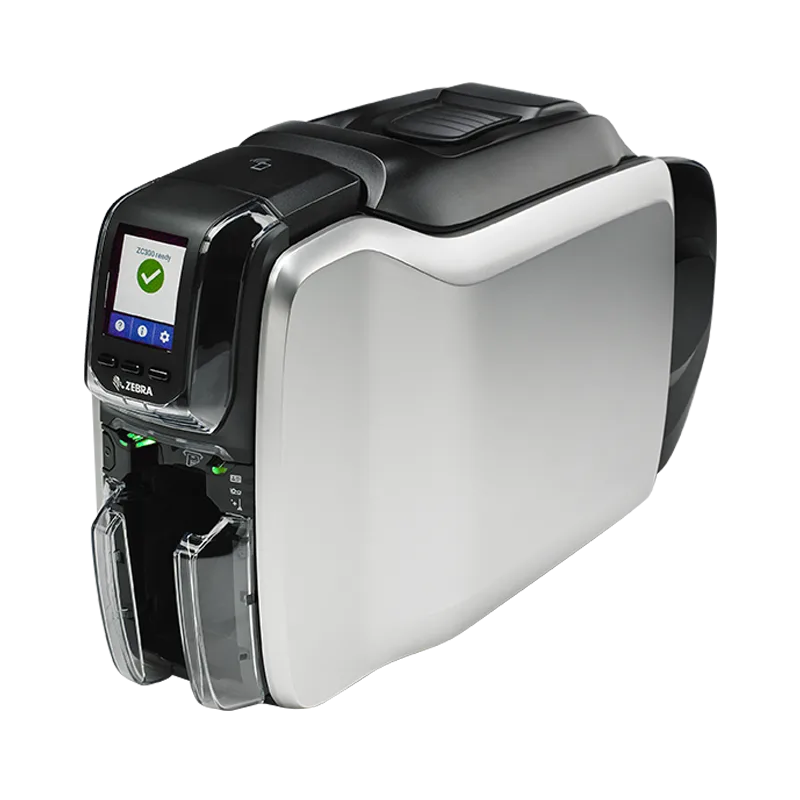 ZEBRA Card Printer ZC300, Dual Sided, USB & LAN,WiFi ZC32-000W000EM00