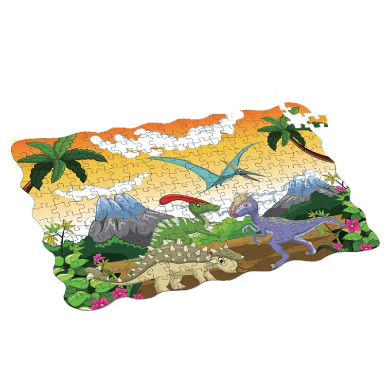Rappa Puzzle dinosaury 208 ks 90x64 cm