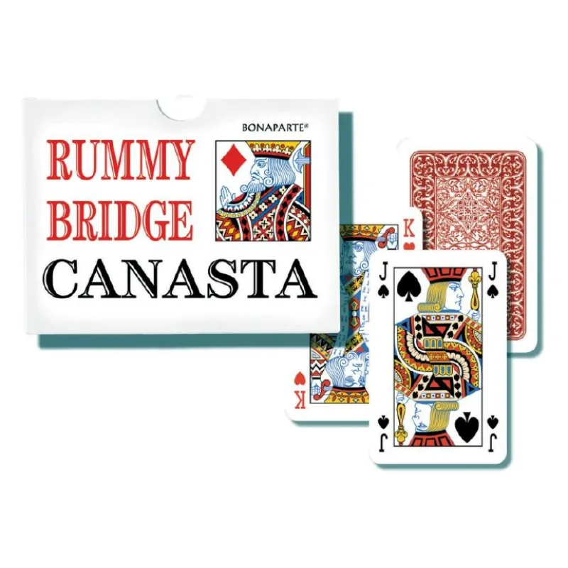 Bonaparte Canasta spoločenská hra - karty 108ks v papierovej krabičke