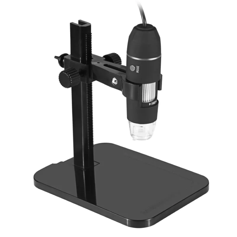 W-Star Digitální mikroskop DM1000H2, 1000x, FHD, přísvit W10, stativ, černá, USB DM1000H2