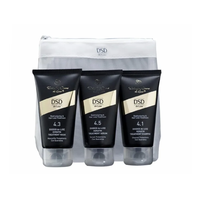 DSD de Luxe - cestovní sada na vlasy 3 x 50 ml