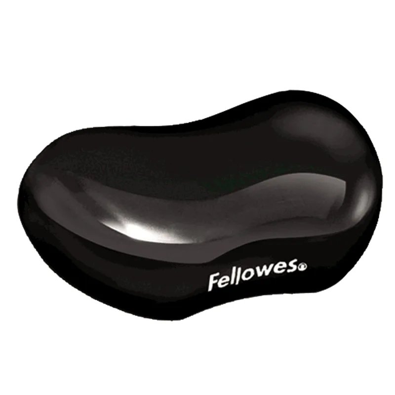 Fellowes Podložka pod zápěstí CRYSTAL gelová černá FELFERGWPADCRYSTN