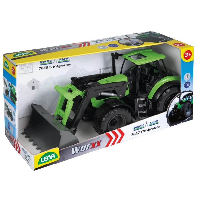 Lena Deutz Traktor Fahr Agrotron 7250 okrasný kartón