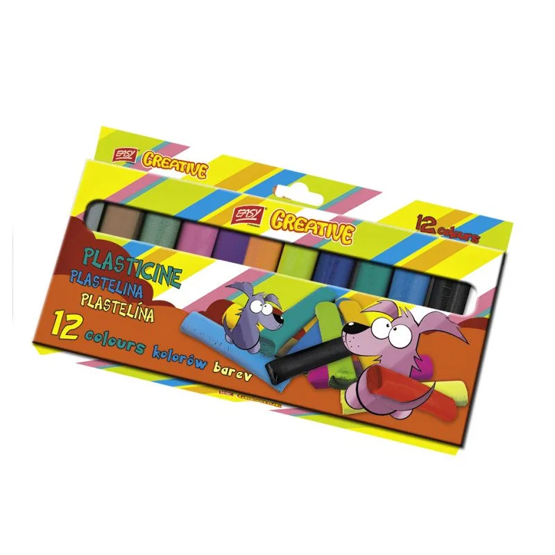 Easy Creative plastelina 12 barev