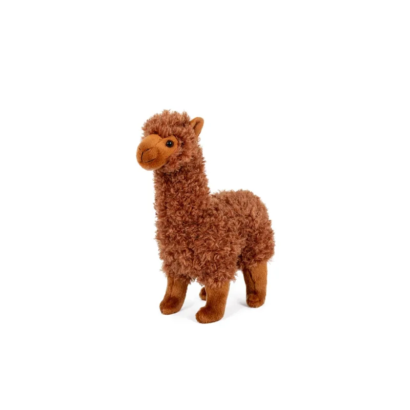Teddies Lama Alpaka plyš 30cm hnedá 0m+