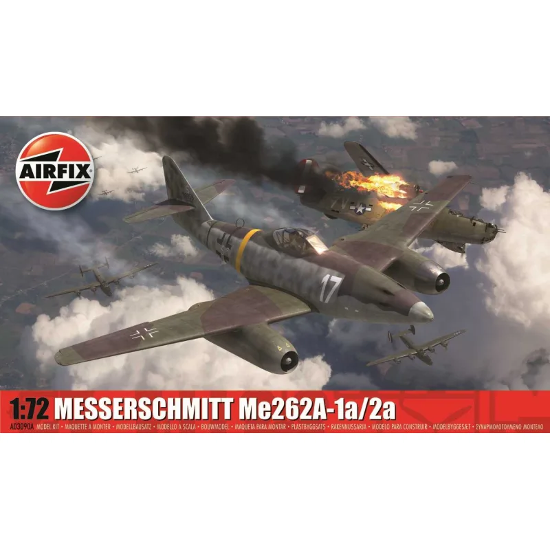 Airfix Classic Kit lietadlo A03090A - Messerschmitt Me262A-1a/2a (1:72)