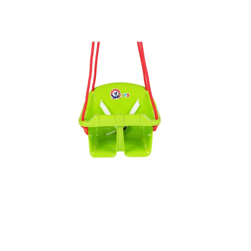 Teddies Hojdačka Baby plast zelená nosnosť 20kg 36x30x29cm 24m+