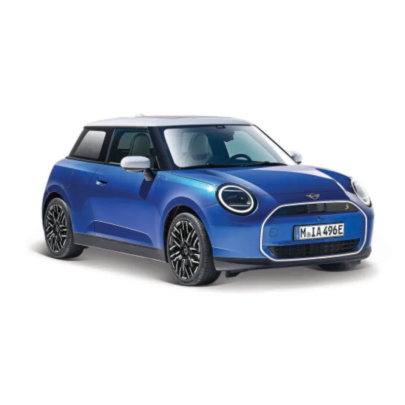 Maisto Mini Cooper SE, modrá, 1:24