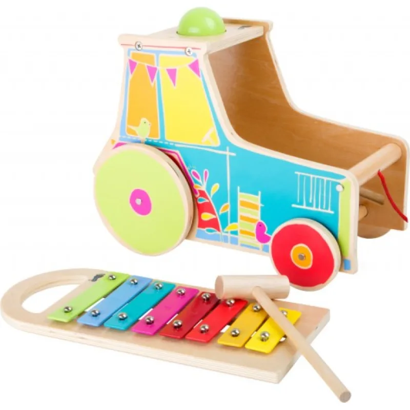 Small Foot Traktor s Xylofonem