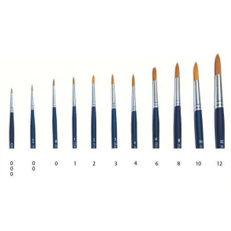 Italeri Brush Synthetic Round 51209 - okrúhly syntetický štetec (veľkosť 6)