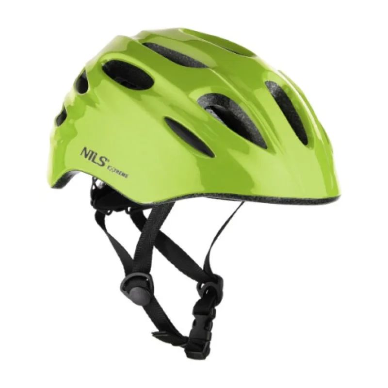 Helma s blikačkou NILS Extreme MTW01, zelená, vel. XXS (42-48)