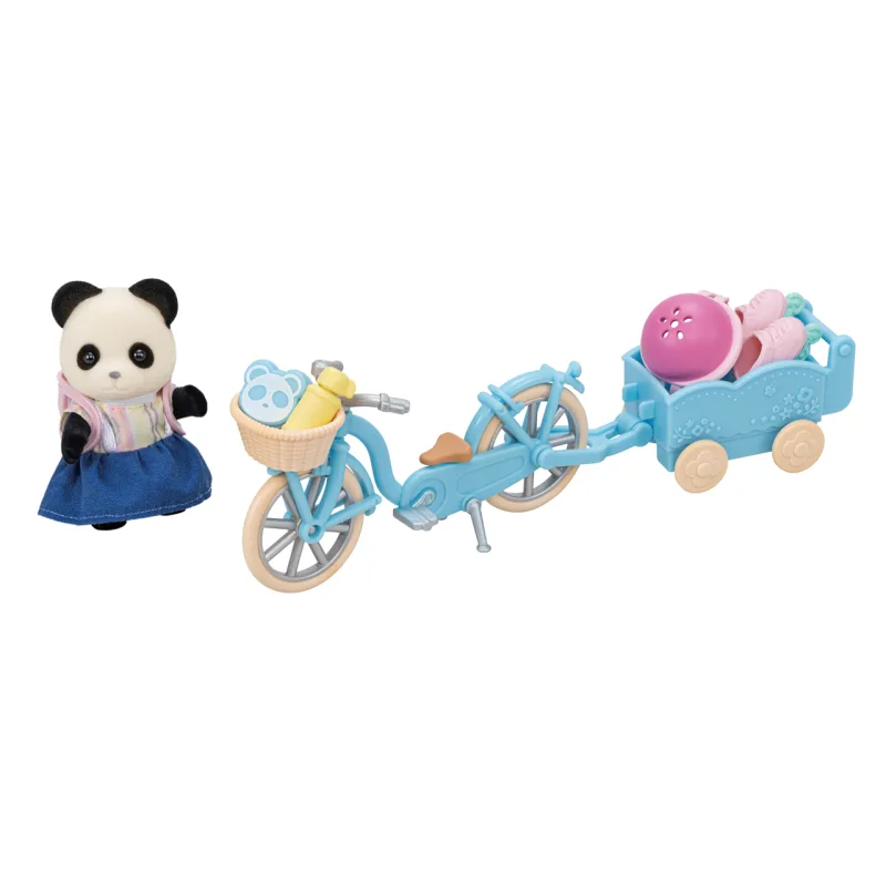 Sylvanian Families 5652 Panda a cyklo-korčuliarsky set
