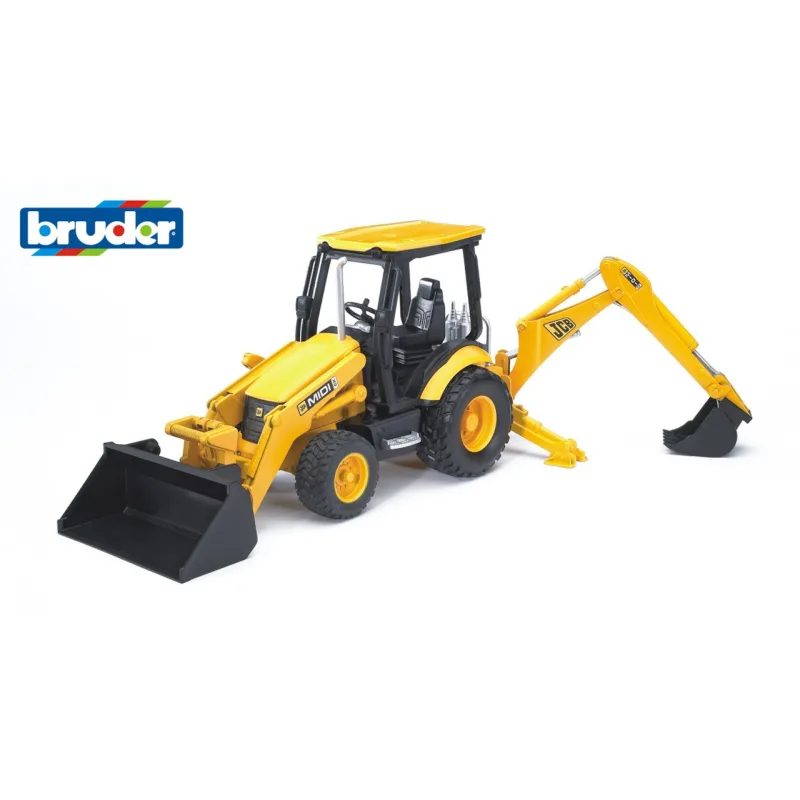 Bruder 2427 Konštrukčné vozidlá - JCB MIDI CX nakladač 1:16