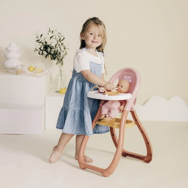 Smoby Baby Nurse Jídelní židlička pro panenky