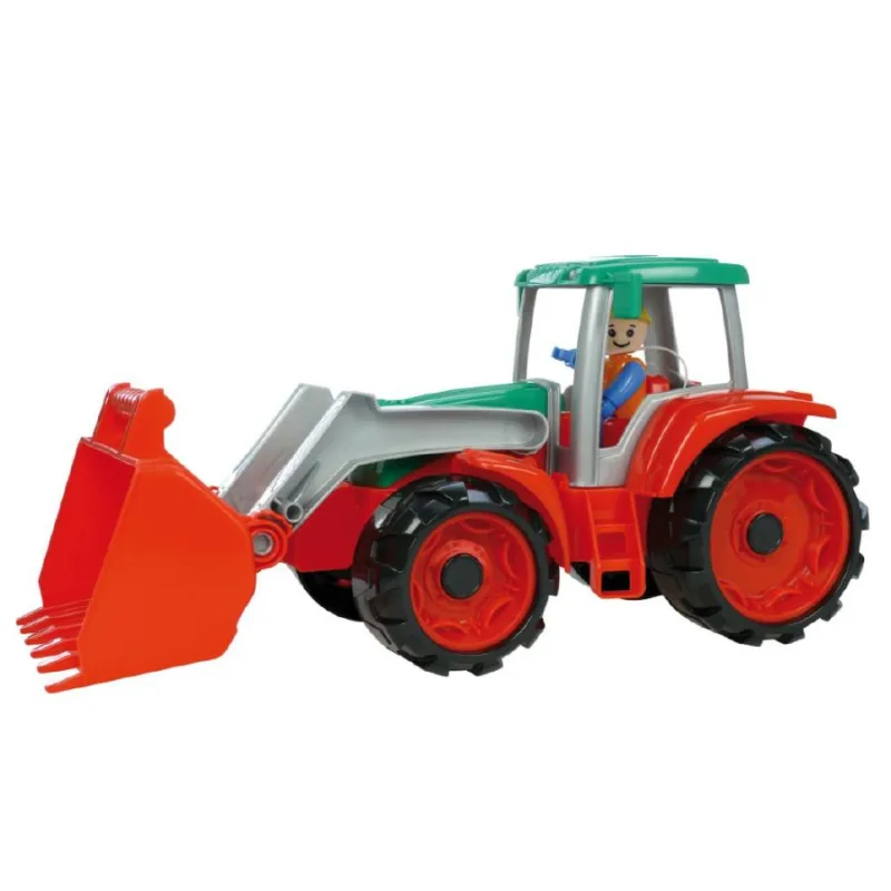 Lena Auto Truxx traktor nakladač s figúrkou plast 35cm 24m+