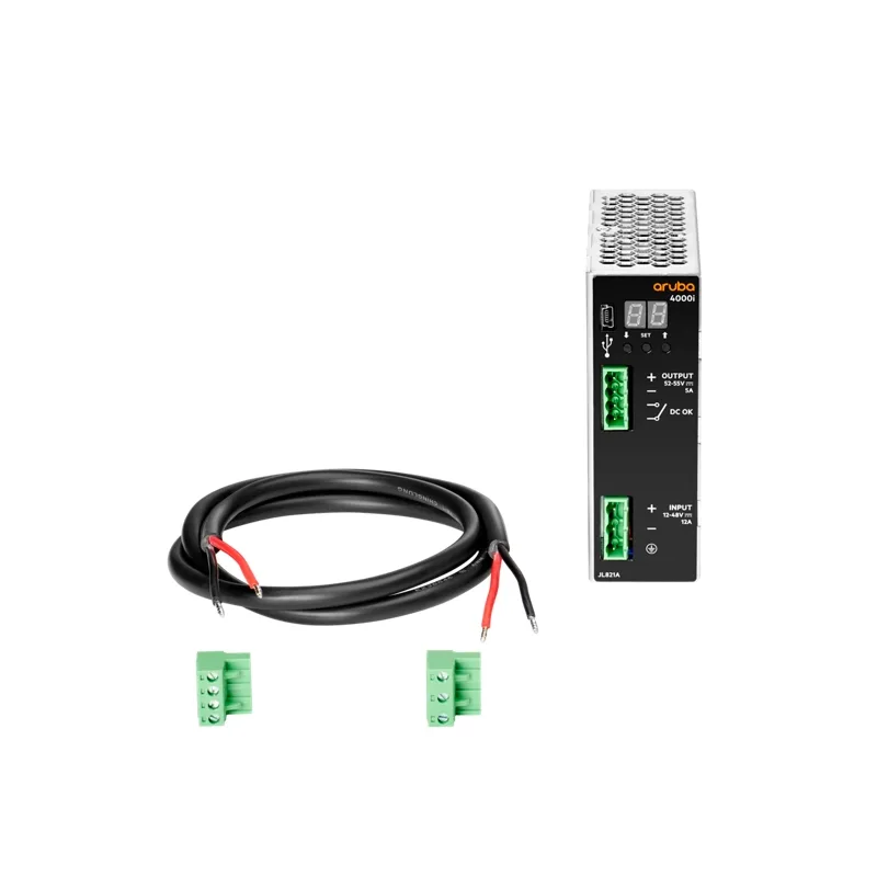 HP ENTERPRISE Aruba 4000i POE 240W DC DIN Power Supply JL821A