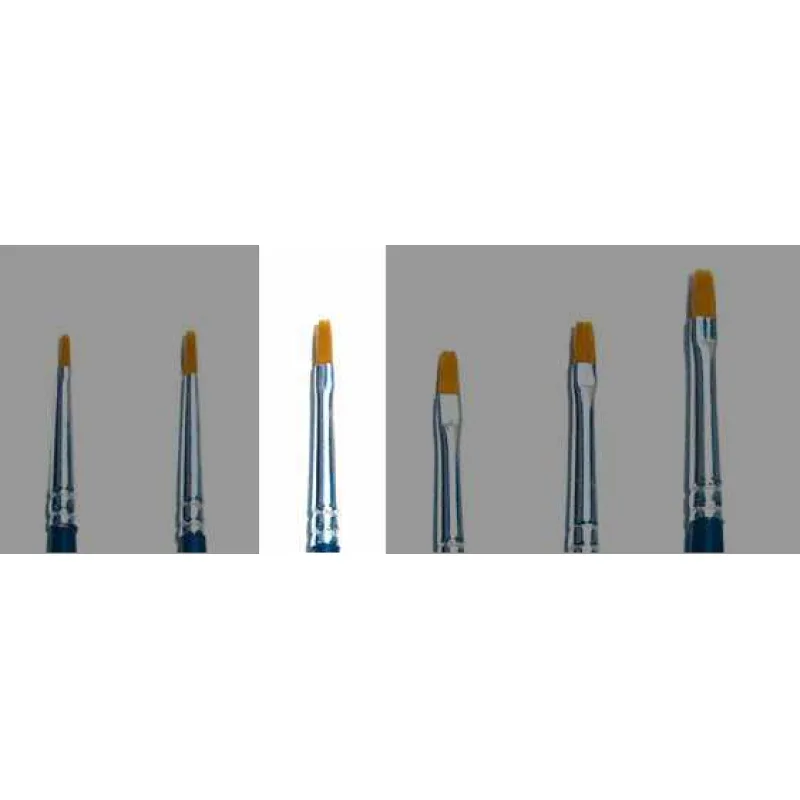Italeri Brush Synthetic Flat - SINGLE PACK 52223 - plochý syntetický štetec (veľkosť 0)