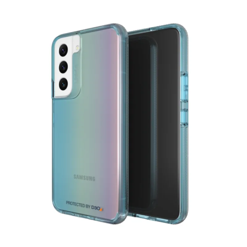 ZAGG GEAR4 Milan kryt Samsung S22 transparentní tyrkysová 702009139