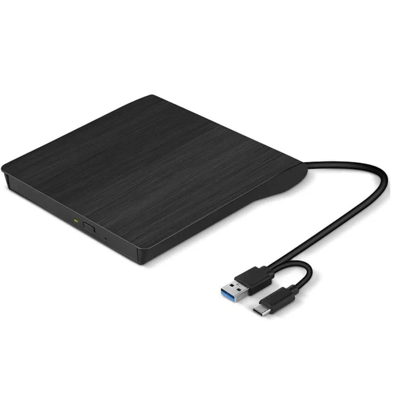 Externí DVD vypalovačka C-tech DVD-USB-AC, USB 2.0, USB A/Type C DVD-USB-AC